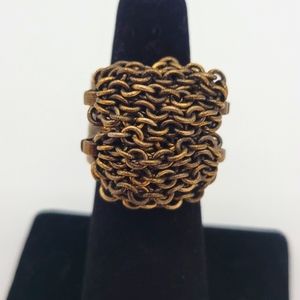 Vita Fede Catena Bronz Chain Ring
